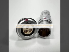 3 Conectores circulares de empuje y tracción coaxial enchufe PPS PEEK aislador