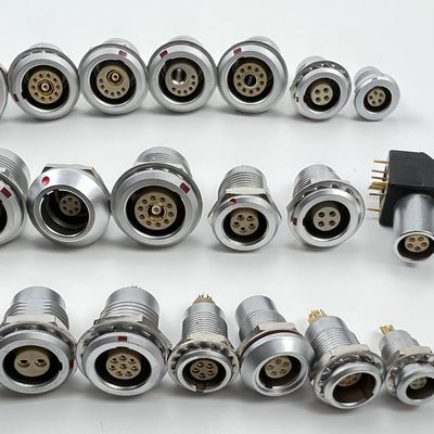 Buen precio OEM Conectores circulares impermeables a profundidad Submersible de fondo marino eléctrico en línea