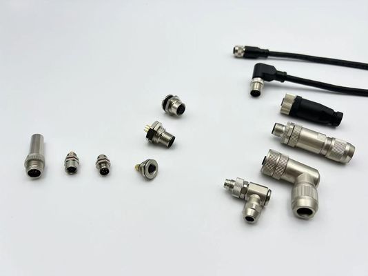Buen precio PA66 Sensor aislante Conectores a prueba de intemperie para automóviles Cerradura de tornillo de enchufe eléctrico en línea