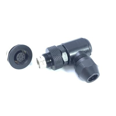 OEM PA66 aislador eléctrico M9 conector mampara 9mm 3 - 8 contactos