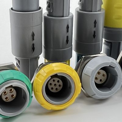 Buen precio ISO9001 Conectores de plástico circulares rápidos más rápidos para equipos médicos en línea