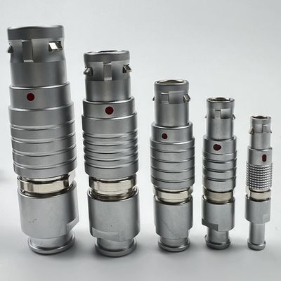 LEMO 00B 0B 1B 2B 3B 4B Conectores circulares de empuje y tracción 2-32 contactos 360 grados Protección EMC
