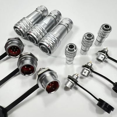 Buen precio Weipu SF6 SF10 SF12 Pulsador rápido más rápido Pulsador de extremo de cable Conectores circulares en línea