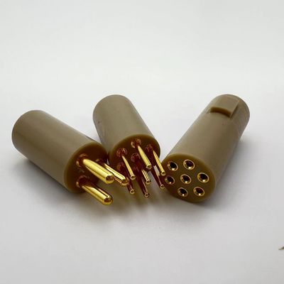 Buen precio Conector circular de alta densidad de aislante CNC PEEK 26 pin Odm en línea