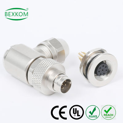 Conector eléctrico M5 M8 M9 M12 M16 M23 de uso industrial